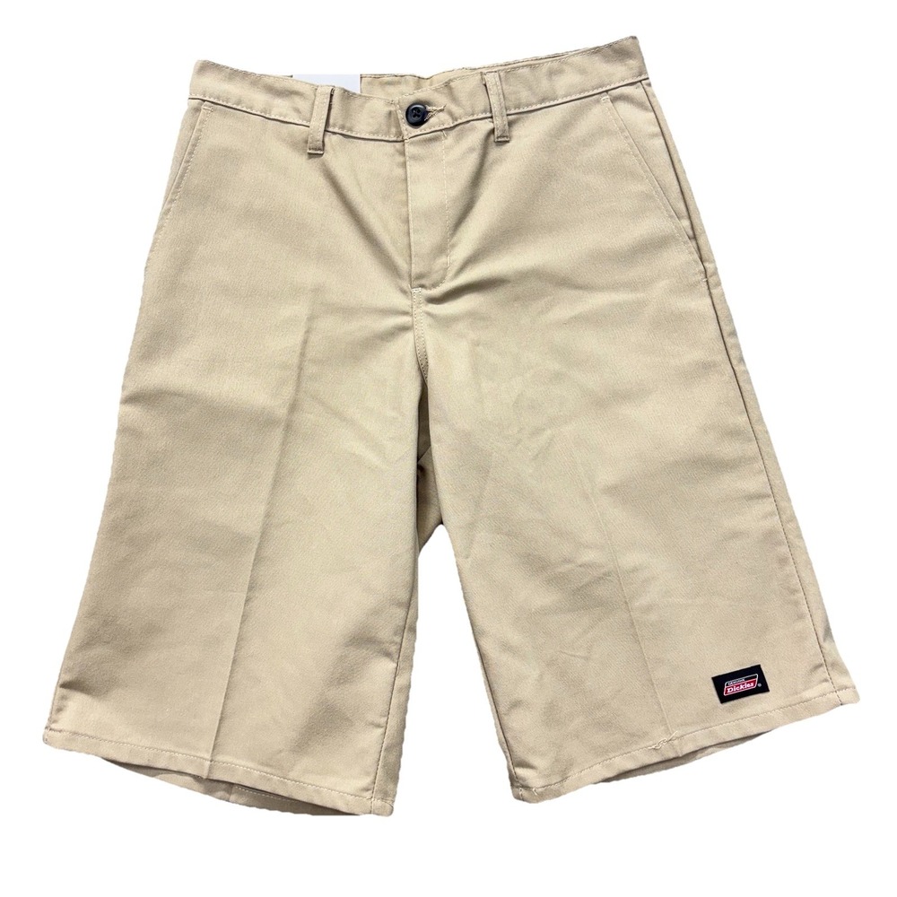 Dickies Work Shorts Men's 30 Flex Relaxed Fit Moisture Wicking Beige NEW!